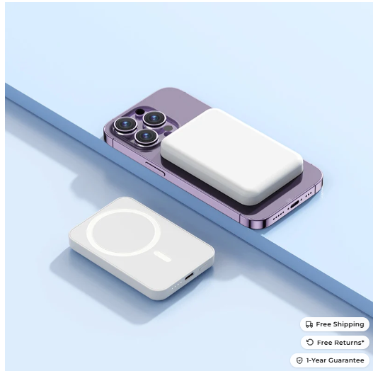 Magnetic Wireless Powerbank with integrated charging concept Kalsten